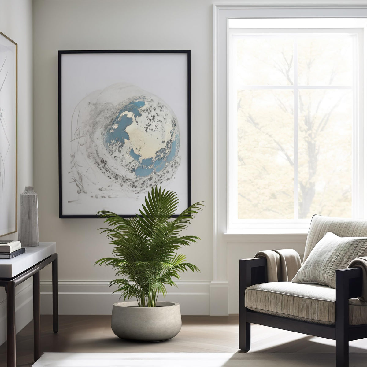 Kante planter suited for indoors and outdoors, weather-ready.