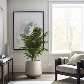 Kante smooth curved round shape enhances contemporary spaces.