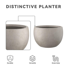 Kante smooth-surface concrete look for a refined garden aesthetic