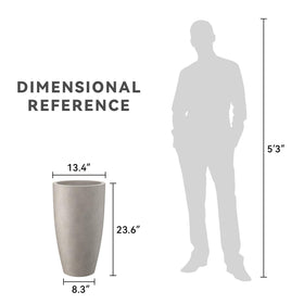 Kante weather-resistant durable planter suited for outdoor conditions