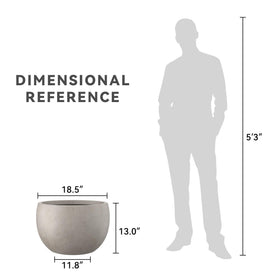Kante weather-resistant planter designed for wind, rain, and seasonal use