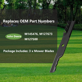 Easy install with standard center hole size for fast deck replacement.