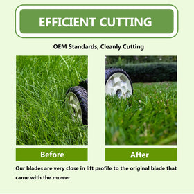 KANXAJJY Ikon X 52in-carb blades for efficient mowing