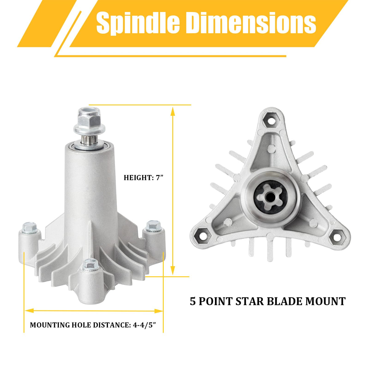 KANXAJJY pulley for 42-inch deck kit provides smooth belt operation