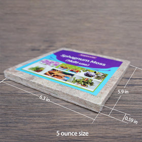 Kapecute moss aids humidity maintenance for tropical plants