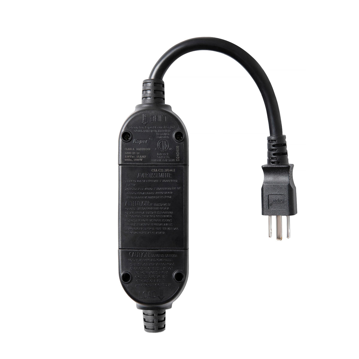 Kaper replacement GFCI for pressure washer saves downtime.