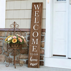 KAPLIPE brown wooden sign close-up shows textured wood and rustic finish