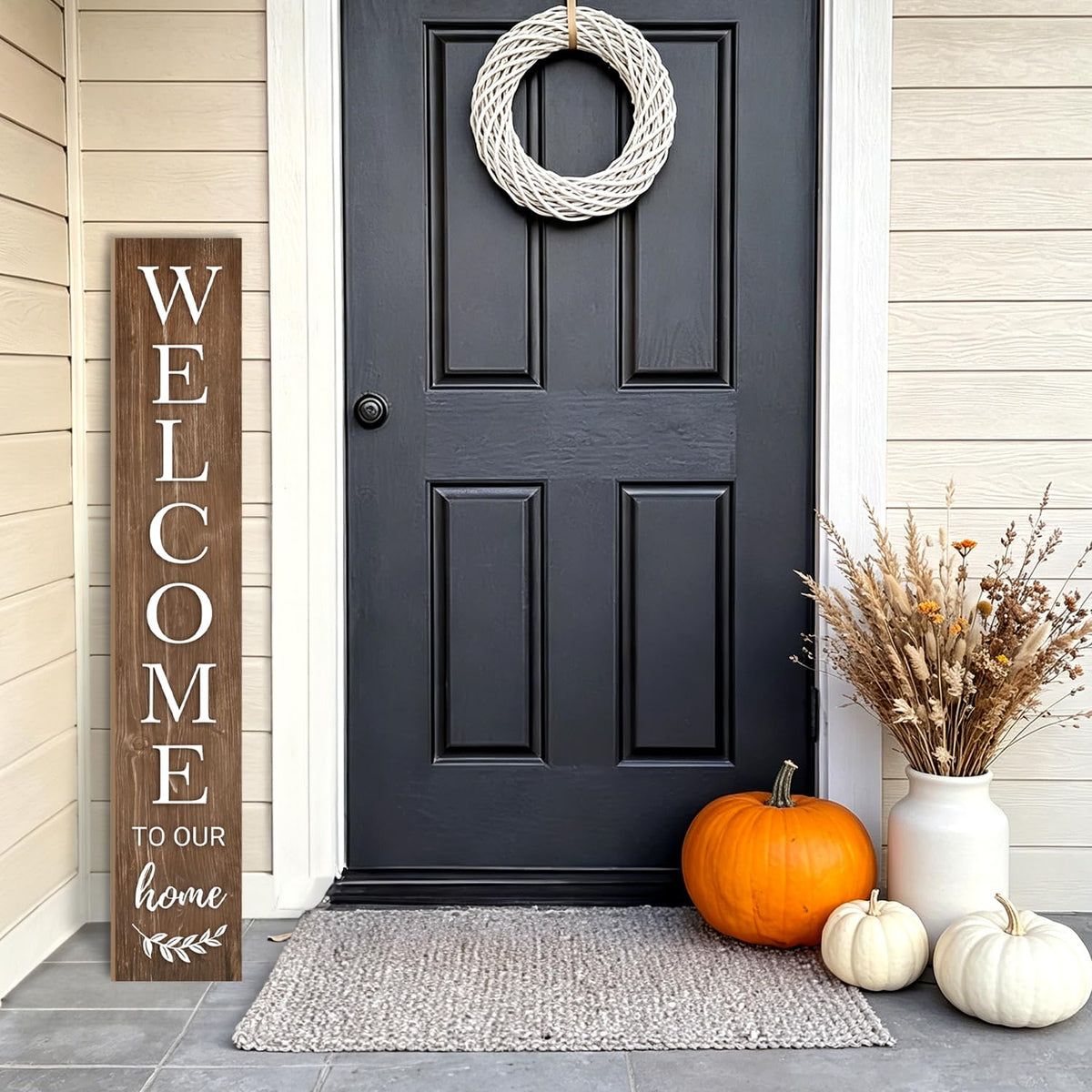 KAPLIPE porch decor displayed on a sturdy sign for yard visibility