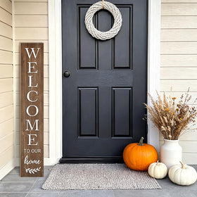 KAPLIPE porch decor displayed on a sturdy sign for yard visibility