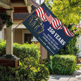 KARAVA flag features Liberty and eagles for outdoor ceremonies and celebrations.