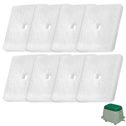 Karbay 8-pack upgraded air filter for Hib-Low HP60/HP80 maintains efficient filtration.