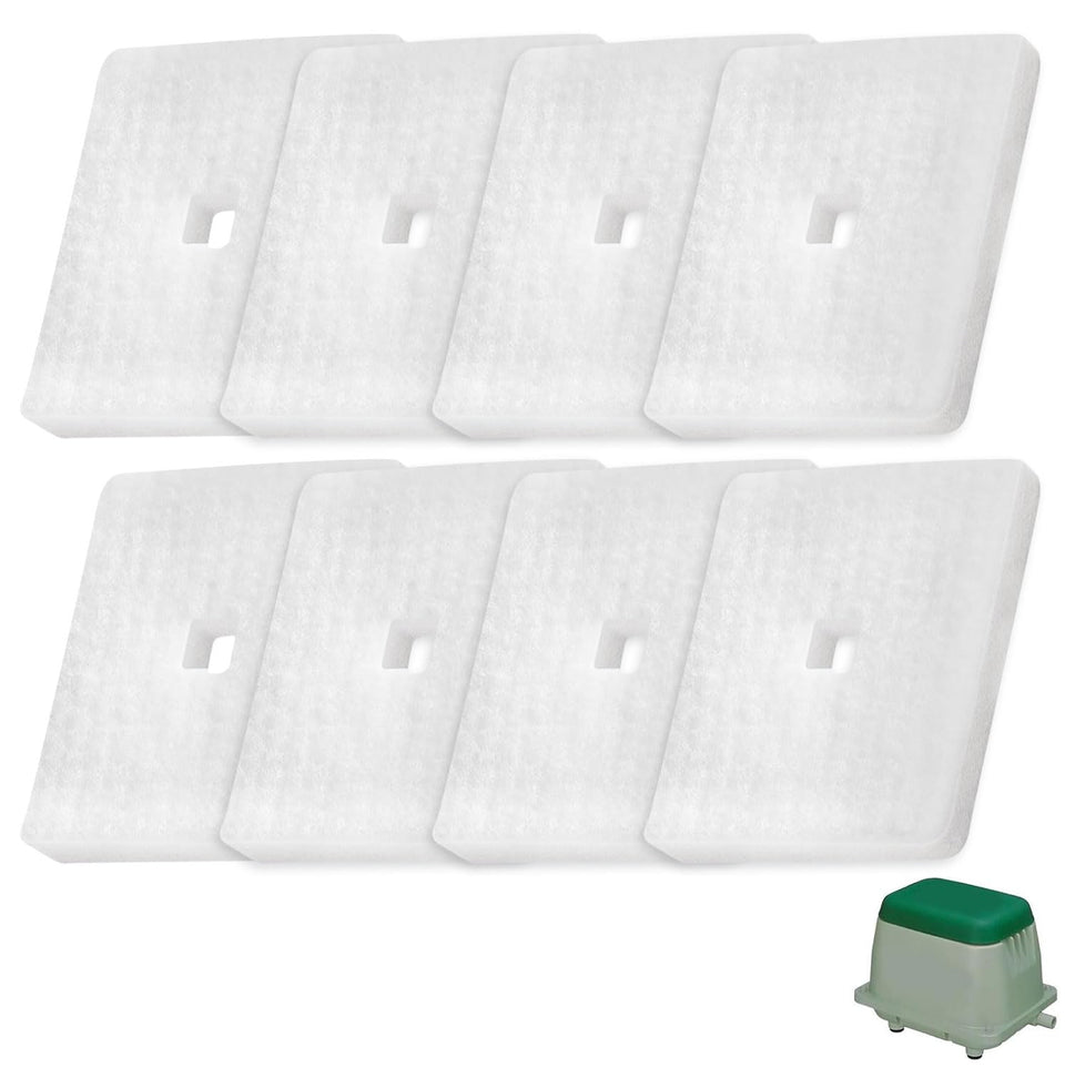 Karbay 8-pack upgraded air filter for Hib-Low HP60/HP80 maintains efficient filtration.