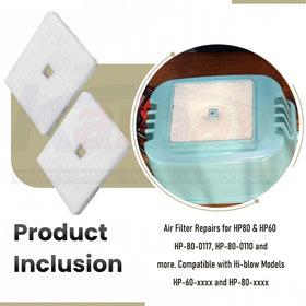 Karbay replacement filter HP80-0110 compatibility supports reliable operation.