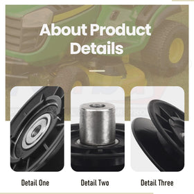 Karbay AM121968 idler pulley outer diameter 2.86 inch detail
