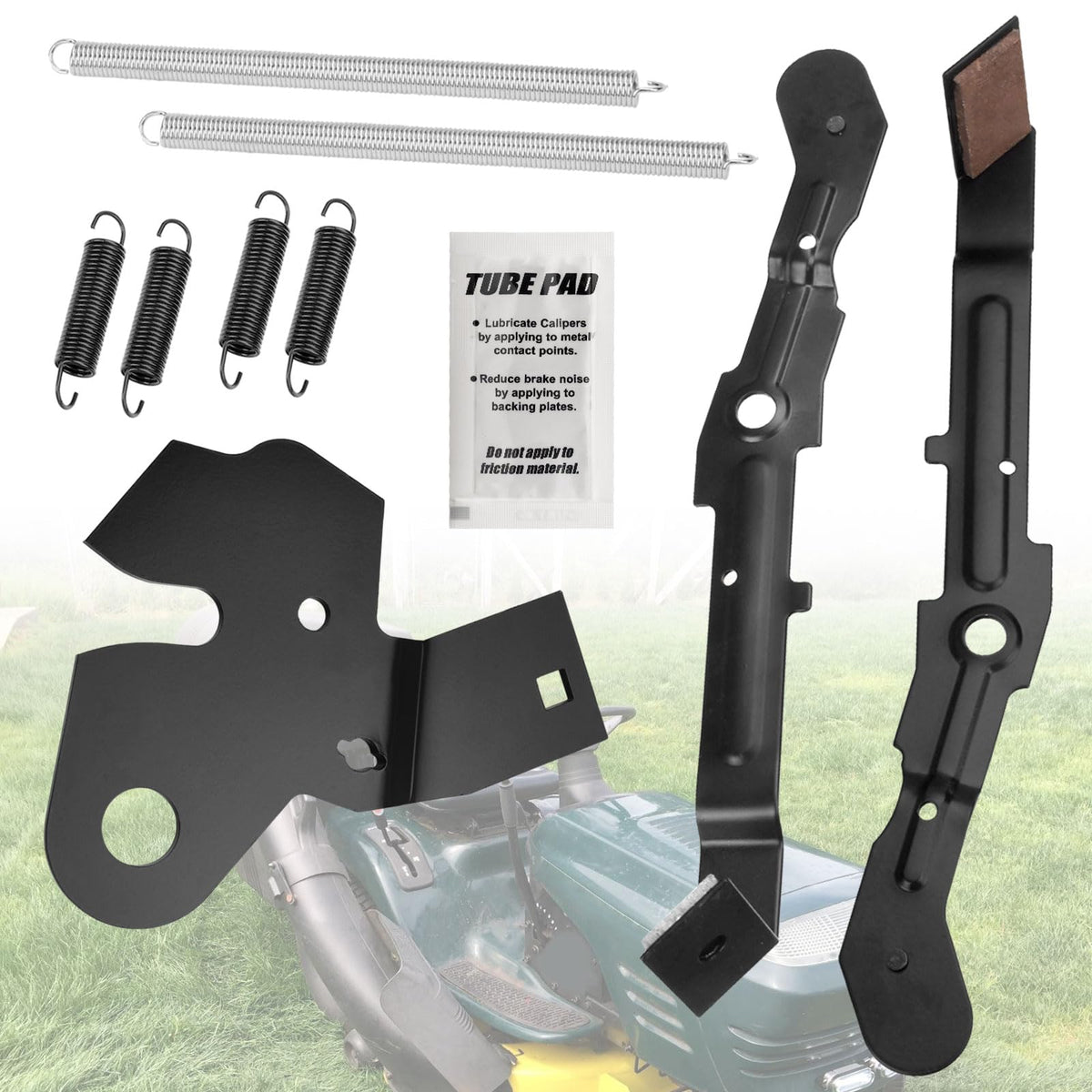 Karbay arm bracket roller cam kit for precise mower deck alignment.