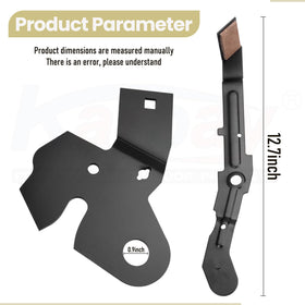 Karbay brake arm assembly ready for smooth blade engagement.