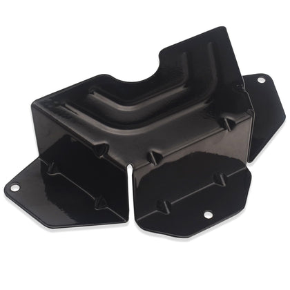 Karbay 783-08547-0637 front view deck belt cover on a 46 inch mower