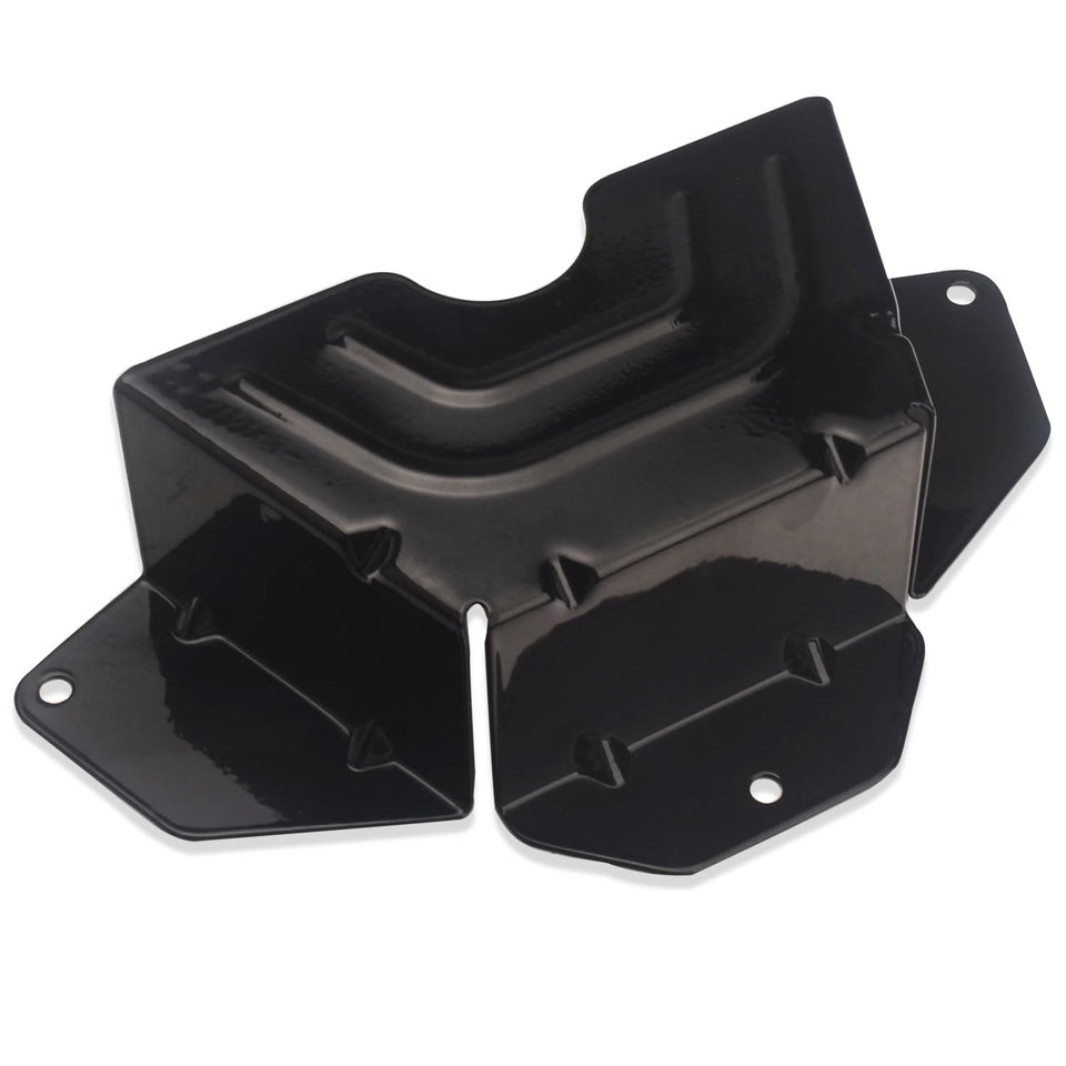 Karbay 783-08547-0637 front view deck belt cover on a 46 inch mower