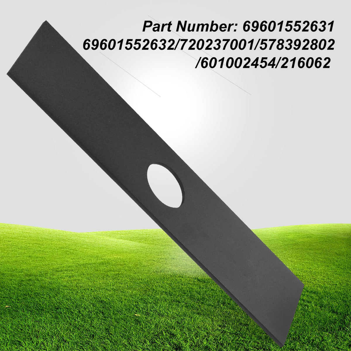 Heat-treated Karbay blade for durable edging performance