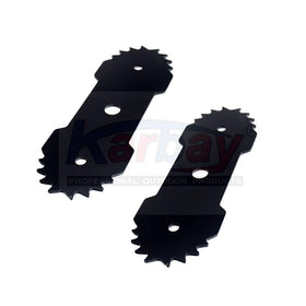 Karbay durable edger blades ready for routine lawn maintenance.