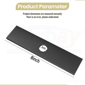 Karbay edger blades cotter-pins included enable quick, secure installation.