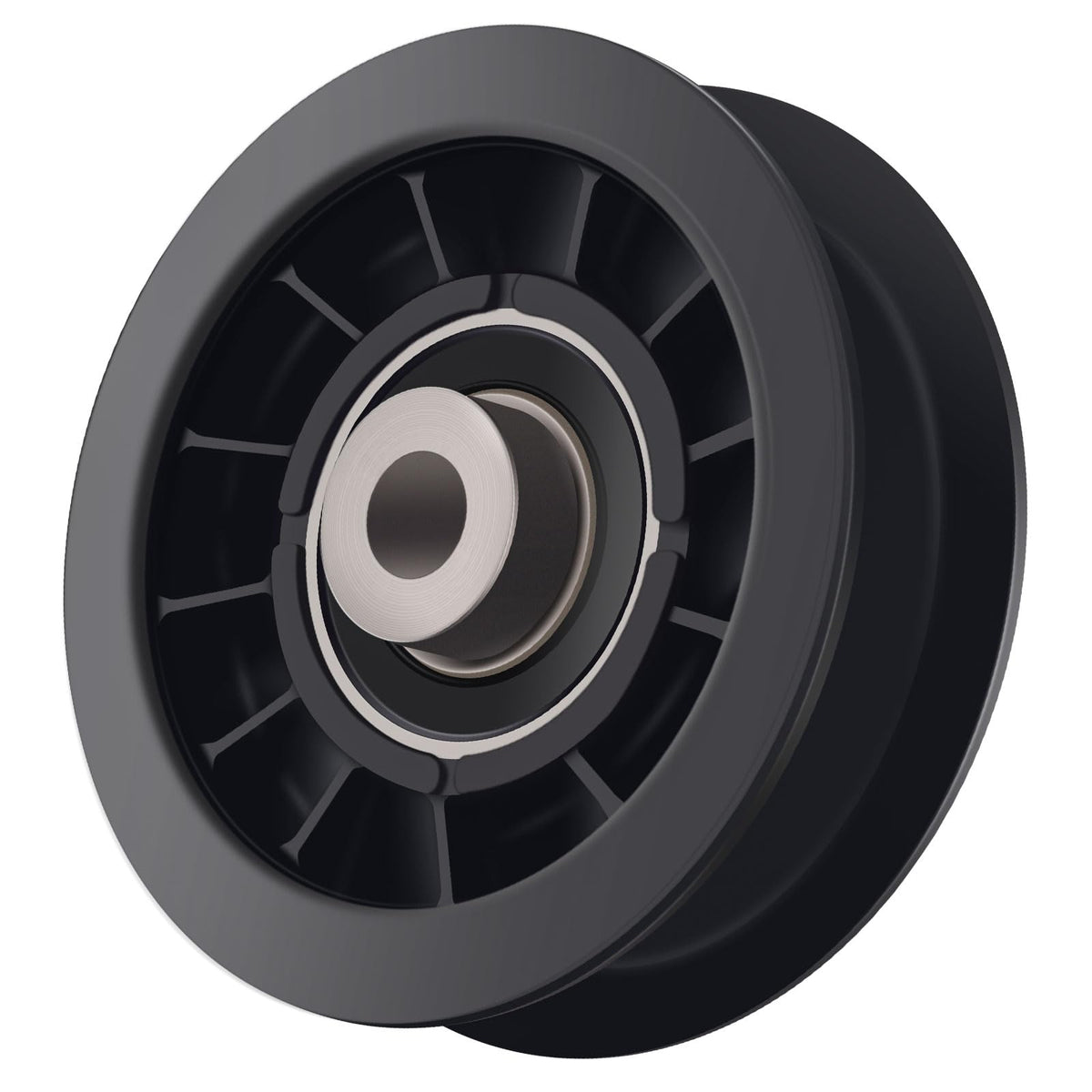 Karbay flat idler pulley included parts support complete replacement kit.