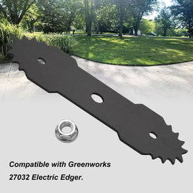 Karbay center screws included for secure installation on Greenworks 27032 edger.