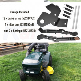 Karbay pack included parts organized for easy installation.