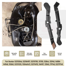Karbay springs pair delivers consistent tension for reliable deck operation.