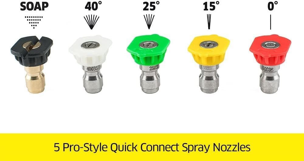Kärcher universal 15-degree nozzle for medium duty patio cleaning