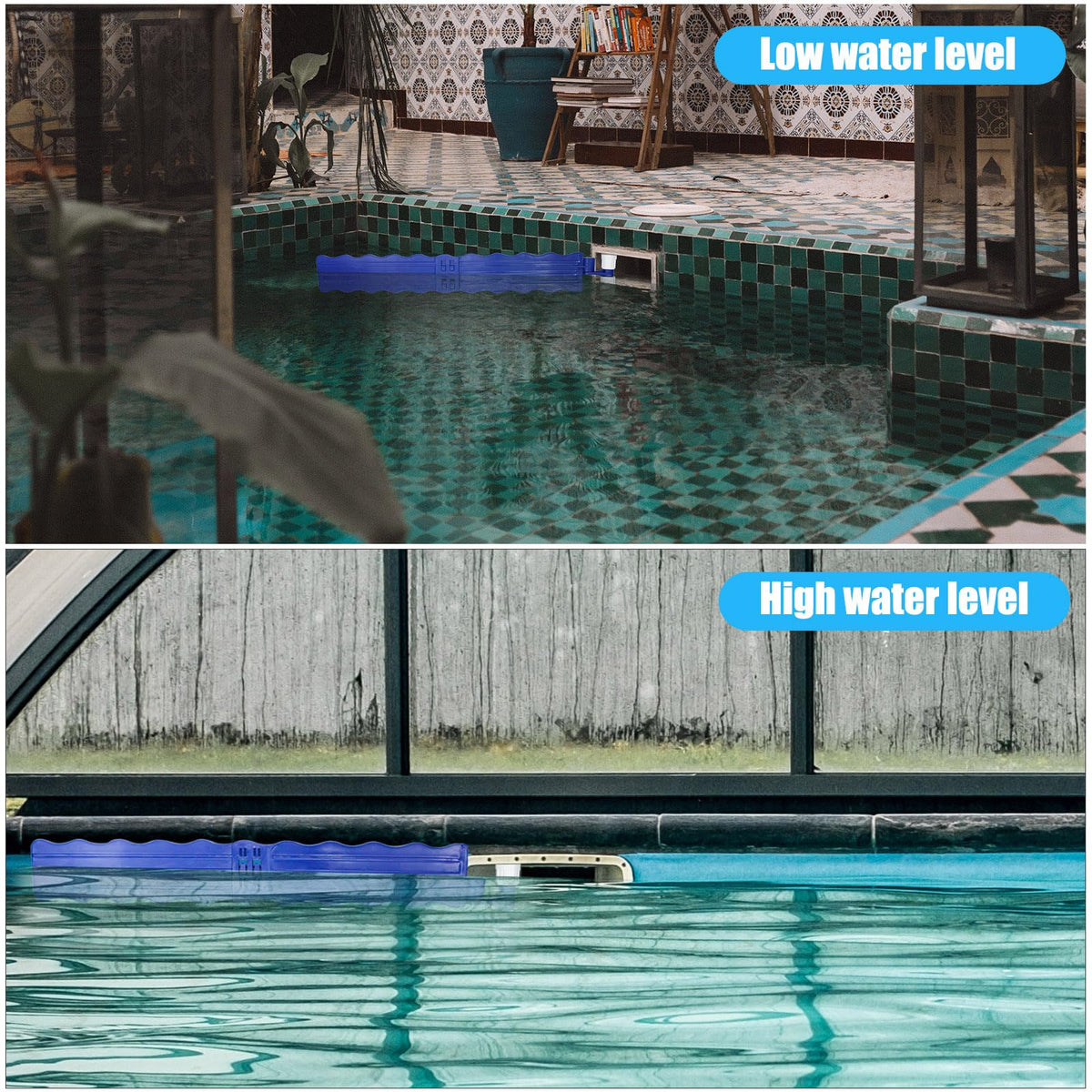 Kardeep pool skimmer arm withstands heat and waves for long-term use.