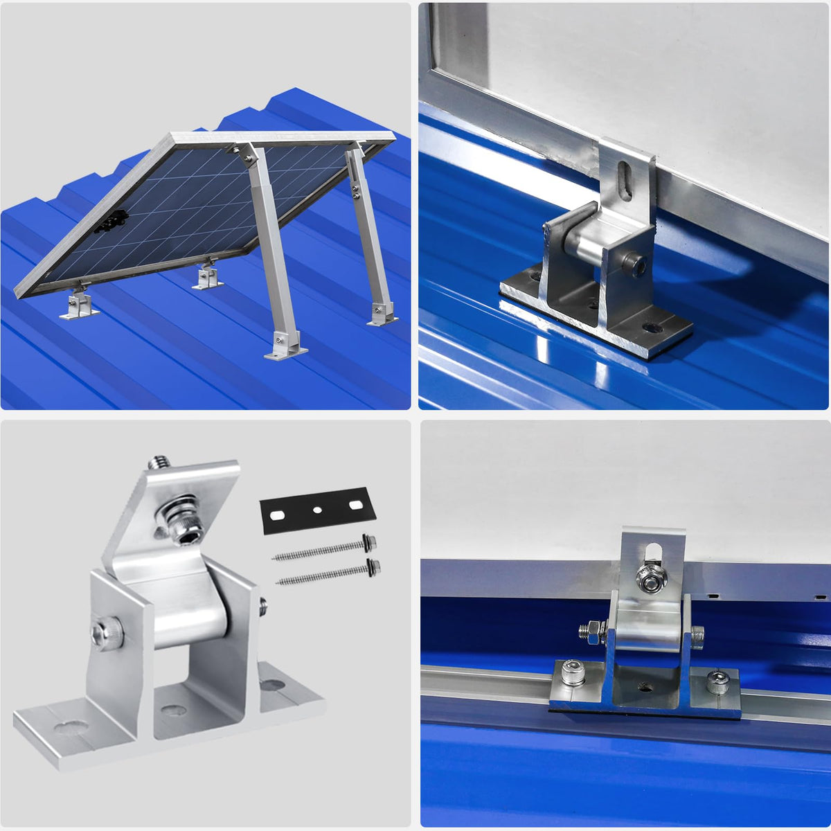 Karidge RV roof mount on a caravan demonstrates easy, stable installation