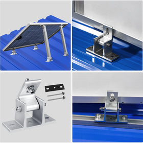 Karidge RV roof mount on a caravan demonstrates easy, stable installation