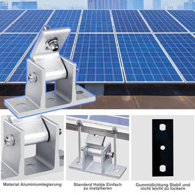 Karidge solar mounting on boat or RV illustrates wind-resilient design