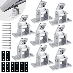 Karidge solar panel bracket side view showing sturdy support for diverse installations