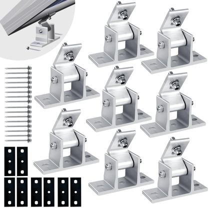 Karidge solar panel bracket side view showing sturdy support for diverse installations