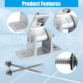 Karidge adjustable tilt 10-60 bracket highlights flexible sun-tracking for optimal power