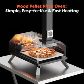 Karienvir pizza oven camping use shows versatile outdoor cooking
