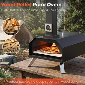 Karienvir pizza oven interior with stone for crisp, even crusts