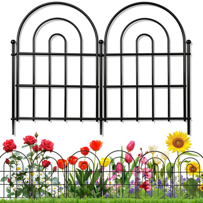 Karlliu decorative garden fence arch panel provides stylish boundary without digging.