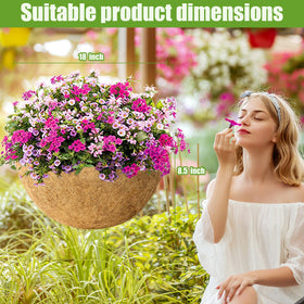 Karlliu multi-use coco coir liner suitable for nests and decorative planters.
