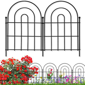 Karlliu yard landscape decor fence adds a charming focal point to your space.
