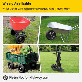 Kartio 300 lb load capacity tire supports heavy garden tasks