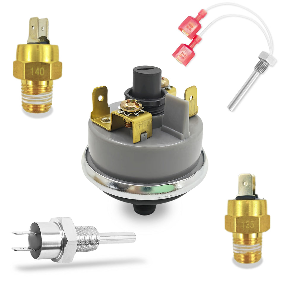 Kartio pool heater repair kit switch for Pentair MasterTemp and Max E-Therm, quick replacement