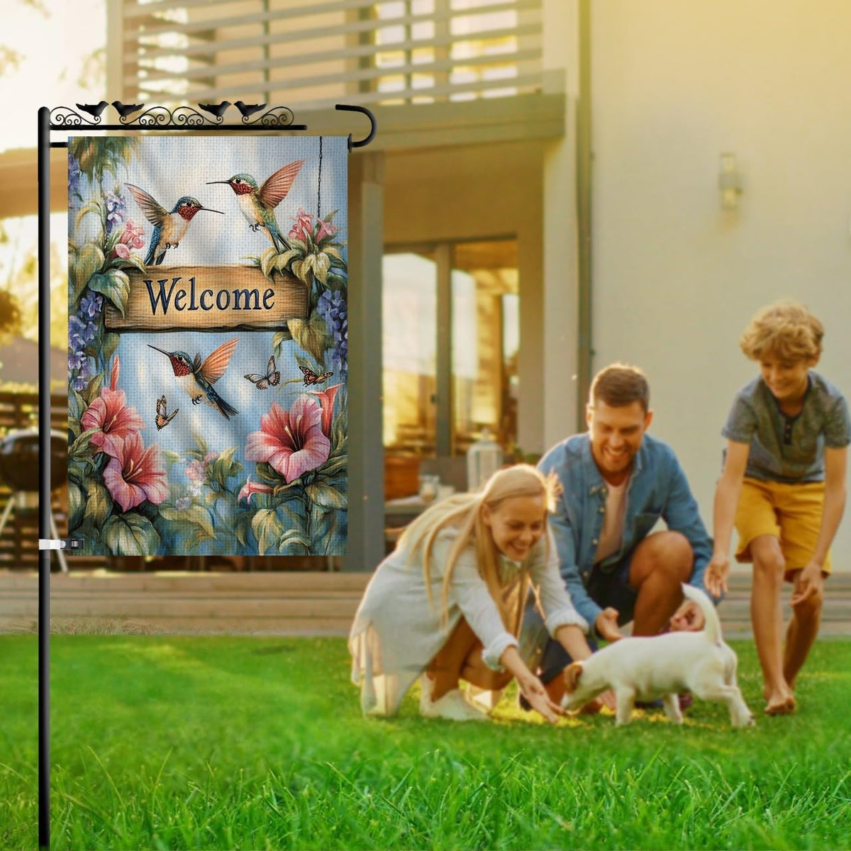 KarvePro welcome flag makes a thoughtful seasonal gift for garden lovers.