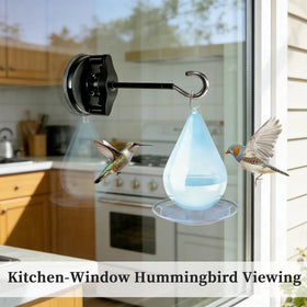 Versatile design suits wind chimes, birdhouses, and small plants.