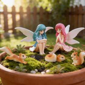 KASHUNUO 14-piece kit creates a complete fairy scene