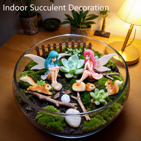 KASHUNUO fairy figure brightens terrariums and desks