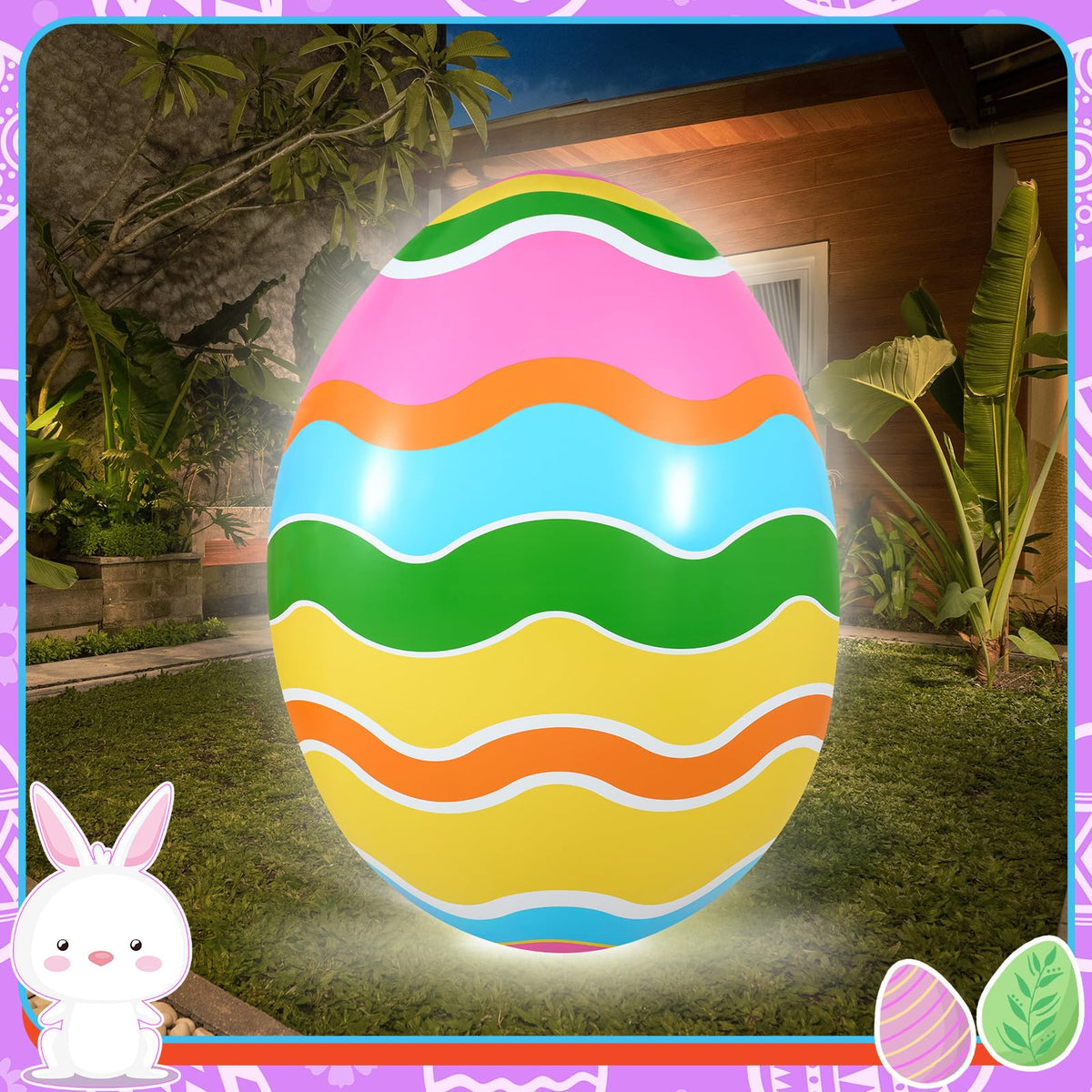 Kasyat perfect for springtime parties or Easter egg hunts outdoors.