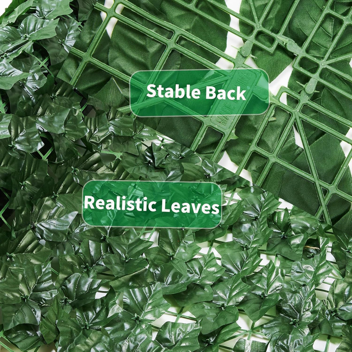 KASZOO maintenance-free ivy leaves reduce upkeep and cleaning.